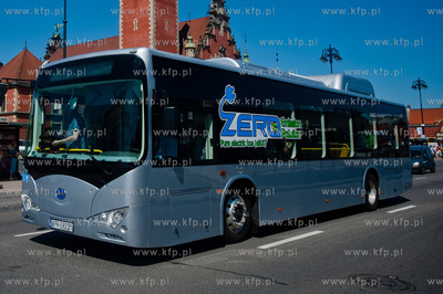 Gdansk. Waly Jagiellonskie. Prezentacja chinskiego...