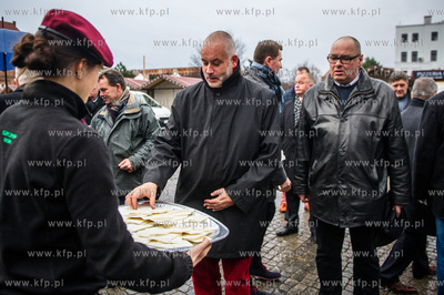 Gdansk. Targ Weglowy. XXIII Wigilia dla ubogich, samotnych...