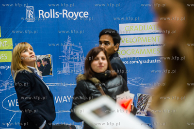 Politechnika Gdanska. Dziedziniec Heweliusza. Targi...