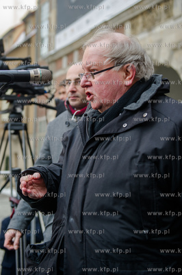 Gdansk. Manifestacja pod haslem W obronie Twojej wolnosci,...