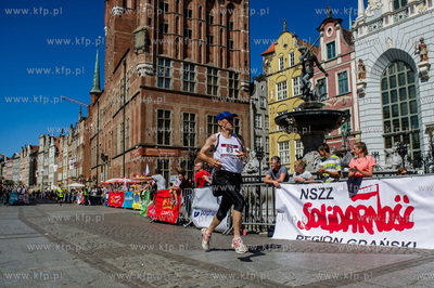 Gdańsk. XXII Energa Maraton Solidarności. 15.08.2016...
