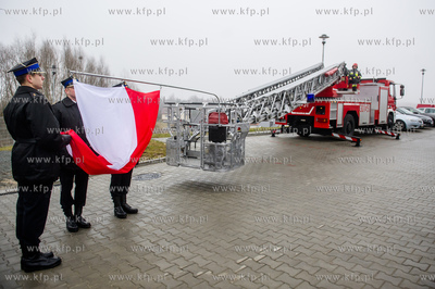 Gdańsk. Oddanie do użytku Strażnicy Jednostki Ratowniczo...