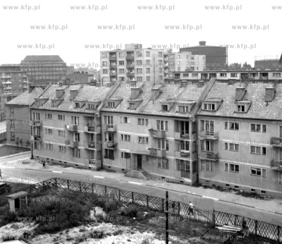 Ulica Stolarska w Gdansku. 1961 0004372z Fot. Zbigniew...