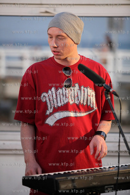 Gdansk - Brzezno. Plan zdjeciowy filmu MILION DOLAROW...