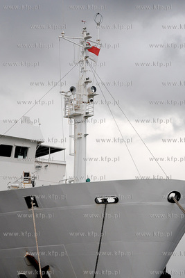 Gdynia. Statek Rosyjskiej Akademii Nauk r/v Akademik...