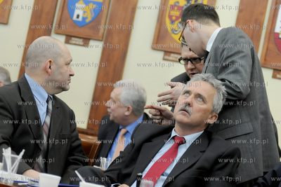 Sesja Sejmiku Wojewodztwa Pomorskiego. Podczas obrad...