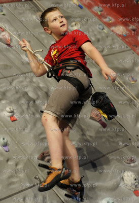 Wspinaczkowe igrzyska dla dzieci i mlodziezy zorganizowane...