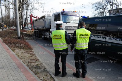 Sopot. Aleja Niepodleglosci. Inspekcja Transportu Drogowego...