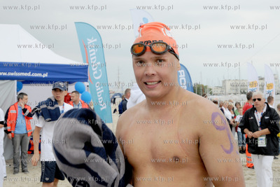 BCT Gdynia Maraton 2012. Nz. Niemiec Benjamin Konschak...