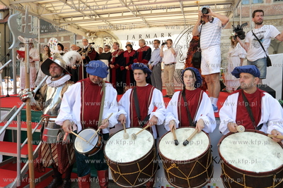 Otwarcie 753 Jarmarku św. Dominika w Gdansku. 27.07.2013...