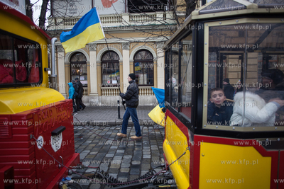 6.12.2013 Lwow, Ukraina NZ Demonstracje antyrzadowe...