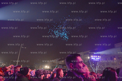 Gdynia Skwer Kosciuszki - Koncert Sylwestrowa Moc Przebojow...