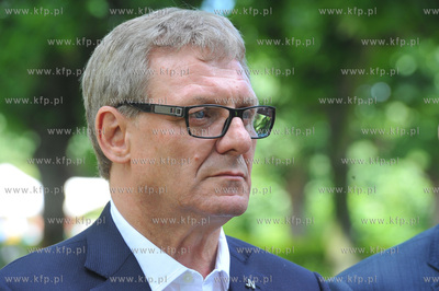 Sopot. Park Lecha i Marii Kaczynskich. Konferencja...