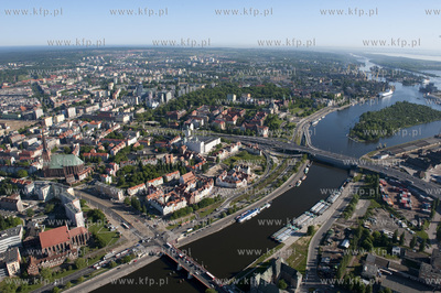 Szczecin z lotu ptaka. 13.05.2009r fot. Kacper Kowalski...