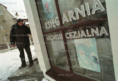 Ksiegarnia archidiecezjalna Stella Maris w Gdansku.10.01.2003fot....