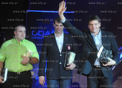 Gdansk. Akademia Muzyczna. VII Gala Sportu 2009. Adam...