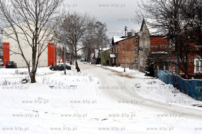 Gdansk Letnica. Ul. Niecala. 22.01.2013 Fot. Maciej...