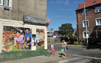 Gdansk Nowy Port. Ul. Florianska, dawniej Jana Lodo,...