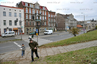 Gdańsk Orunia. Trakt św. Wojciecha na wysokości...