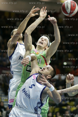 Gdynia. Final Pucharu Polski w koszykowce. Anwil Wloclawek...