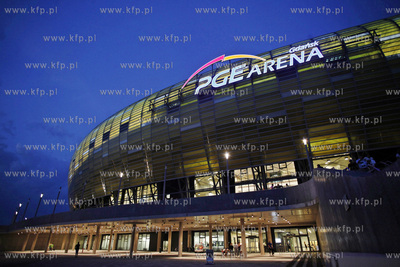 Gdansk. PGE Arena. Mecz o mistrzostwo Ekstraklasy Lechia...
