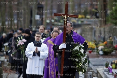 Sopot. Cmentarz Komunalny. Pogrzeb aktorki Joanny Bogackiej.
03.12.2012
fot....