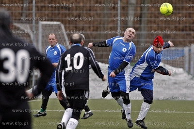 Gdansk. Boisko przy ul. Traugutta.  Sylwestrowy mecz...