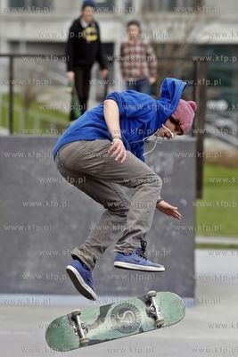 Sopot / Gdansk. Nowo otwarty skatepark przy hali Ergo...