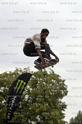 Gdansk. Plac Zebran Ludowych. Baltic Games -  Festival...