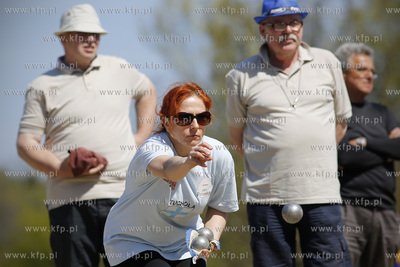 Park Reagana.  Zawody boule z cyklu Grand Prix Norcospectra.
08.05.2016
fot....