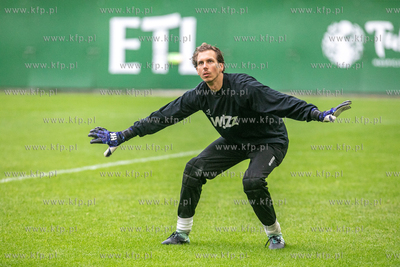 Stadion Gdańsk. Mecz towarzyski drużyn piłkarskich...