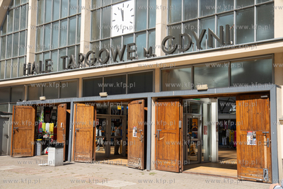 Hala Targowa w Gdyni. 18.08.2025 fot. Paweł Marcinko...