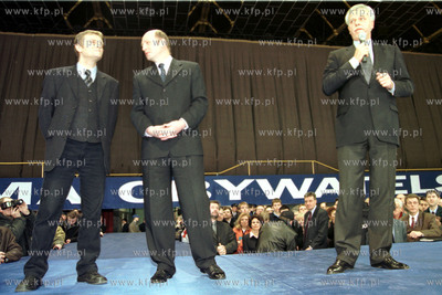 Pierwsza konwencja Platformy Obywatelskiej zalozonej...