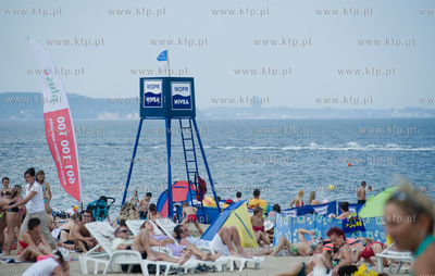 Gdansk. Plaza w Brzeznie. 19.07.2011 fot. Mateusz Ochocki...