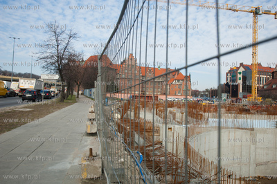 Gdansk. Budowa Teatru Szekspirowskiego. 
11.04.2012
fot....