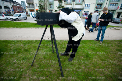 Obchody Swieta Konstytucji 3 Maja w Pruszczu Gdanskim.
Nz...