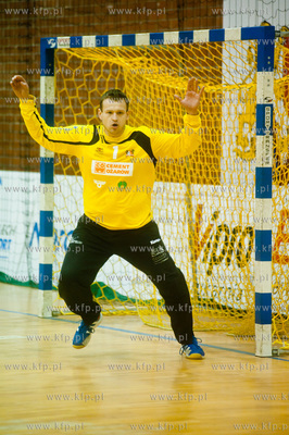 Hala AWFiS Gdansk. Mecz pilki recznej I ligi. Wybrzeze...