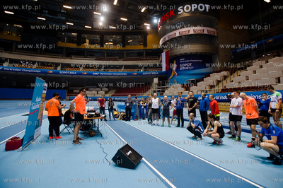 Sopot. Ergo Arena. Test Coopera zorganizowany przez...