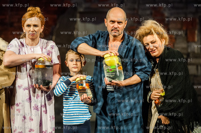 Gdansk. Teatr Wybrzeze. Proba medialna spektaktu pt....