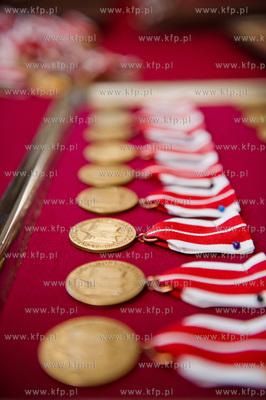 Gdansk. Dwor Artusa. Uroczystosc z okazji Dnia Edukacji...