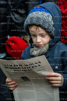 Gdansk. Narodowy Dzien Pamieci Zolnierzy Wykletych....