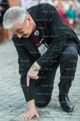 Gdansk. Dziedziniec Polskiej Filharmonii Baltyckiej....