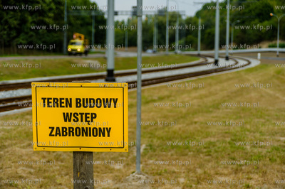 Gdansk. Siedlce. Ostatnie dni budowy linii tramwajowej...