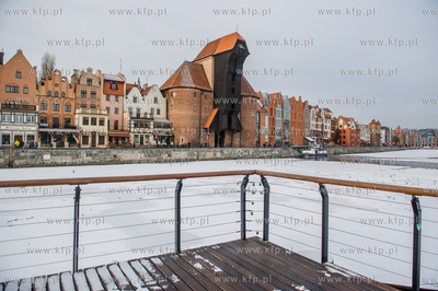 Gdansk. Wyspa Spichrzow. Prezentacja zwycieskiego projektu...