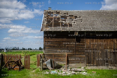 Rytel k. Chojnic. Skutki nawałnicy, która z piątku...