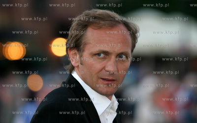 Gdansk. Festiwal Gwiazd. Nz. aktor Andrzej Chyra 02.07.2006...