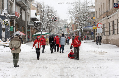 Zakopane Krupowki.
21.12.2008
fot. Sebastian Elijasz...