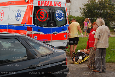 Gniewino k/Wejherowa. Do powaznego wypadku drogowego...