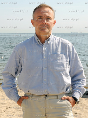 Prezydent Gdyni Wojciech Szczurek na plazy w Orlowie
27.08.2009
Fot....