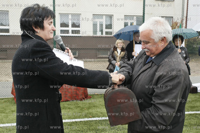 Pszczolki. Uroczyste otwarcie kompleksu boisk sportowych...